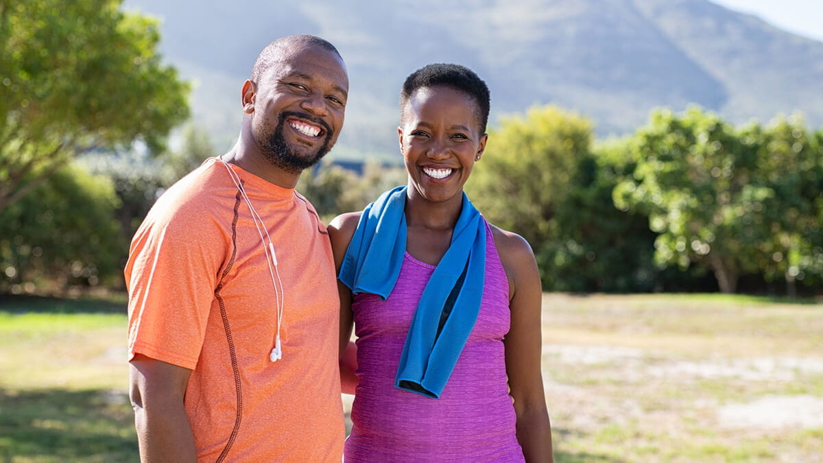 Health and well-being with regular exercise